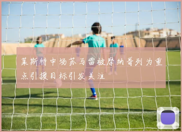 莱斯特中场苏马雷被摩纳哥列为重点引援目标引发关注